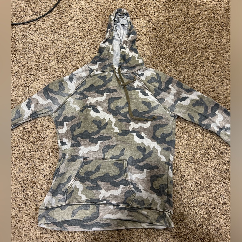 M camo hoodie